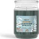 CANDLE-LITE, Lakeside Spruce Candle - 18 Ounce