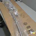Moen Curved Adjustable Spring Tension No Drill Shower Curtain Rod for Bathroom, Brushed Nickel Finish, CSR2172BN