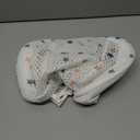 Colorlife Baby Bath Seat Support Net Infant Bathing Seat Support Mat, Adjustable Comfortable Non-Slip Three-Pointed Baby Shower Net Bathtub Sit Up Mesh for Newborn 0-12 Months-White(No Bathtub)