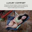 NEMO Equipment Stargaze EVO-X Reclining Camp Chair - Ombre Blue | Folding, Packable, Swinging, Luxury Comfort, Camping, Sports, Backyard, RV, One Size