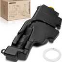 A-Premium Windshield Washer Reservoir Compatible with Select Dodge & Ram Models - 1500 2500 3500 2011-2018, Ram 1500 2500, with Cap/Washer Pump/Hose/Fluid Level Sensor/Bracket