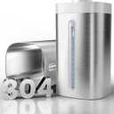 Jack & Rose Stainless Steel Humidifier, Easy to Clean, Dishwasher Safe, Cool Mist Humidifiers for Bedroom