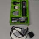 Philips Norelco Multigroom 5000 Series, All-in-One Trimmer and Hair Clipper, 18-Piece Men's Grooming Kit for Beard, Face, Hair, Body and Intimate Areas, No Blade Oil Needed, Model MG5910/49 (Black)