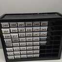 IRIS USA 24-Drawer Plastic Storage Cabinet, Teacher Toolbox, Garage, Black
