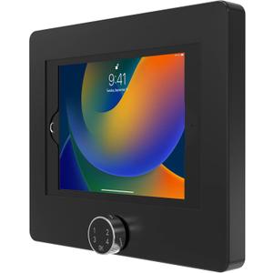 Locking iPad Tablet Wall Mount - Keyless Anti-Theft Tablet Wall Mount For iPad 10th Gen 10.9" - A16 - Air 11 - Pro 11 Inch - 7th/8th/9th Gen. - Pro 10.5" - Air 3 & More - Black (PAD-PARAWPCL)