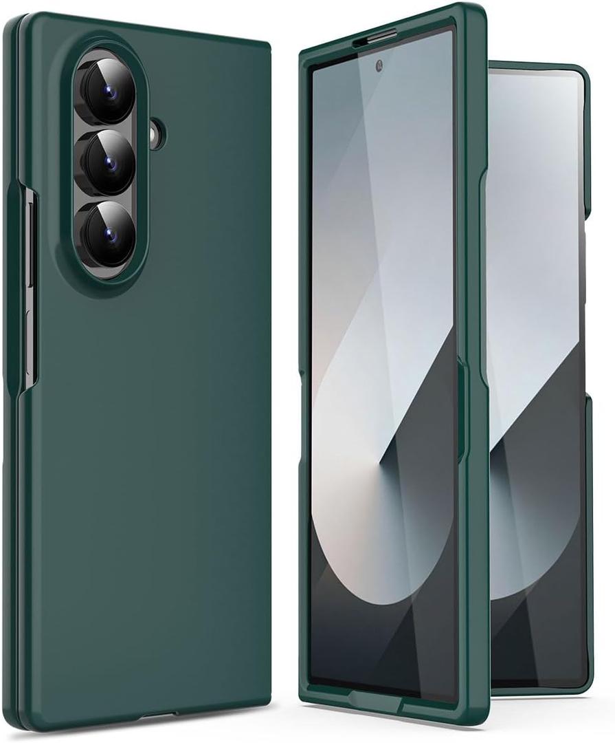 AICase for Samsung Galaxy Z Fold 7 Case, Protective Slim Fit Phone Case for Samsung Galaxy Z Fold 7 5G, Green