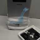 Dehumidifier, 98OZ Dehumidifiers for Home(1000sq.ft), Humidity Display Dehumidifier for Basement Bathroom Bedroom, Auto Shut Off, Washable Filter, Drain Hose, Timer, 7 Ambient Lights, Gray