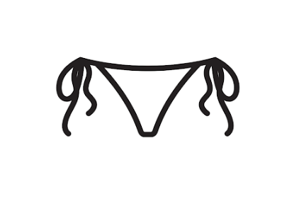 Fash10n,Women's Swim Underwear, Size S