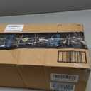 Ivilon Drapery Window Curtain Rod - End Cap Style Design 1 Inch Pole. 28 to 48 Inch Color Warm Gold