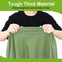 Smiry Round Spandex Tablecloth, Elastic Fitted Washable Tablecloths for 18"-24" Tables, Waterpoof Stretch Picnic Table Cover for Dining, Indoor and Outdoor, Sage Green