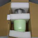 Food Processor - Cordless Mini Food Processor & Portable Small Food Chopper for Vegetables Fruit Salad Onion Garlic,Kitchen,1.3Cup 10 0z,150 Watts,Glass Container Dishwasher Safe (Green)