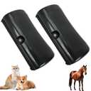 Deshedding Brush, Shedding & Grooming Supplies for Matted Hair, Loose Hairs | Pet Short Hair Removal Tool for Cats, Dogs, Rabbits, Horses (2)