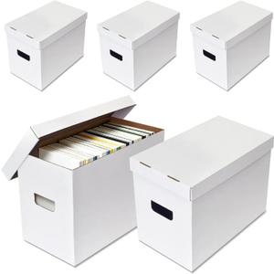 Comic Book Boxes, Cardboard Comic Book Storage, Holds 150–175 Comics Each