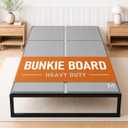 Meliusly Heavy Duty Bunkie Board King Size (76x80) - Non-Slip Breathable Bed Support Board for Slatted Bed Frame, Anti-Sag Under Bed Support, Noise Minimizing Moisture Resistant Bed Board
