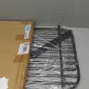 5 Panels No Dig Decorative Garden Fence for Yard, 24 in(H) x 10 ft(L) Rustproof Metal Wire Fence Border with Patio Temporary Ground Stakes, Animal Barrier Fencing for Dog and Small Pets