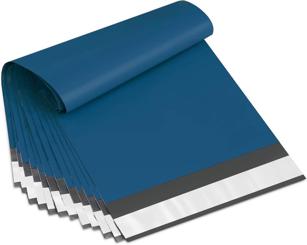 UCGOU Poly Mailers 6x9 Inch Navy Blue Pack of 200 Mini #1 Shipping Bags Strong Mailing Envelopes Thick Self Seal Adhesive Waterproof and Tear Proof Boutique Postal Small Business for Jewelry and More