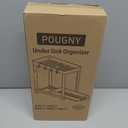 2 Pack Pull-Out Storage Organizers, Under Sink Organizer and Storage for Bathroom & Kitchen,Multi-Purpose Under Cabinet Organizers and storage Black