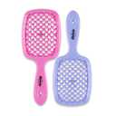 2 Pack Detangling Brush for All Wet or Dry Hair Types - Pain-Free Brushing, Vented Hair Brush - Lightweight Handle with Extreme Flex to Contour to Scalp (Dusty Pink)