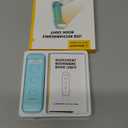 Glocusent USB Rechargeable Book Light, Portable Clip-on LED Reading Light, Reading Lights for Books in Bed with 3 Amber Colors & 5 Brightness Dimmable, Compact & Long Lasting, Perfect for Book Lovers (Blue)