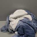 Shark Onesie, Shark Blanket Hoodie Onesie Adult, Shark Sleeping Bag for Adult (L) (L: for 57-61 Inch Height)