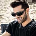 Night Driving Glasses for Men Women Fit Over Sunglasses Anti Glare Polarized HD Night Vision Glasses (A3 Matte Black/Grey)