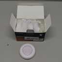 STAR-SPANGLED Push Tap Light, 2.8 Mini Night Touch LED Puck Lamp, Portable Under Cabinet Lighting AAA Battery Operated Powered, DIY Stick On Lights for Closet, Counter, Kitchen, Warm White, 5 Pack