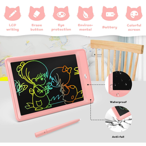 Colorful LCD Writing Tablet 2 Pack