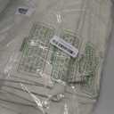 Beige Floral Jacquard Blackout Curtains for Bedroom, Spring Flower Chenille Rustic Farmhouse Drapes 63 Inch Length Living Room Darkening Thermal Insulated Grommet Window Curtains 2 Panels