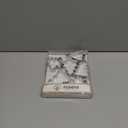 FUSOTO 6PCS Christmas Tree Cookie Cutter Set, Christmas Cookie Cutters, Holiday Shaped Biscuit Molds, Stainless Steel Baking Supplies for Homemade Cookies, Tree