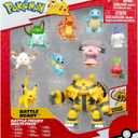 Pokémon Battle Figure 10 Pack – Nine 2-inch Battle Figures and One 4.5-inch Battle Figure