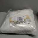 White Tree Skirt 48 Inch Large Faux Fur Tree Skirts Plush Holiday Christmas Tree Decorations for Xmas Ornaments Winter Indoor Party Decor