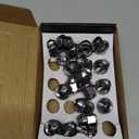 20PCS M12*1.5 Lug Nut - 3/4" 19mm Hex 32mm Length - Chrome Factory Style Wheel Nut for 2011-2020 Ford Focus Escape Fusion Fiesta Ranger EcoSport Transit Connect Lincoln MKC MKZ (OEM# 611-303)