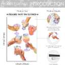 2 x Retro Trend Green Cocktail Poster Art Printing College Style Art Aesthetics Youth Bar Cart Decoration Poster Canvas Wall Art Prints for Wall Decor Room Decor Bedroom Decor Gifts12x18inch Unframed (PIK03)