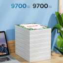 CEEBOO 522 High Capacity (5 Bottles) Refill Ink Replacement for Epson Compatible 522 (Not Sublimation) Use for EcoTank ET-2803 ET-2800 ET-2720 ET-4800 Printer