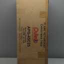 Puleo International 4.5ft Pre-Lit Aspen Fir Artificial Christmas Tree with 250 Clear Lights, 411 Realistic Dense Branch Tips, Easy Setup Artificial Trees with Sturdy Metal Stand