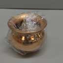 Copper Kalash for Pooja Worship Temple Home | Small Size Copper Lota for Puja | Tambe Ka Lota for Drinking Water (2.8 Inch Height, 3.1 Inch Length) - 64 GMS