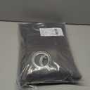 NICETOWN Grey Kitchen Blackout Short Curtain Panels for Bedroom, 45 Inch Long Thermal Insulated Grommet Top Blackout Draperies and Drapes (2 Panels, W42 x L45 -Inch, Grey)