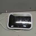 MissMeeca Baby Car Mirror with Lights & Voice Control - Shatterproof Safety Mirror for Rear Facing Car Seat, Wide Angle View, Crash Tested Certified, Easy Install (Fully Assembled)