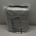 Lekesky 16 Inch Underseat Carry On Luggage Airline Approved, Small Hard Shell Suitcase with TSA Lock Spinner Wheels, Lightweight Personal Item Carry-On for Travel, Grey