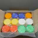 12 Pack Bar Pour Colorful Juice Pouring Bottle Containers 34 oz Plastic Juice Dispensers in 6 Colors for Bar Home Kitchen Party Supplies