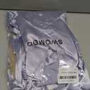 SWOMOG Long Sleeve Pajamas Set Silk Satin Sleepwear Button Down Pjs Loungewear with Pocket (Large, Lavender)