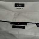 Alimens & Gentle Men's Dress Shirt Regular Fit Stretch Stain Shield Long Sleeve Solid Business Wedding Button Down Shirts (Medium, White)