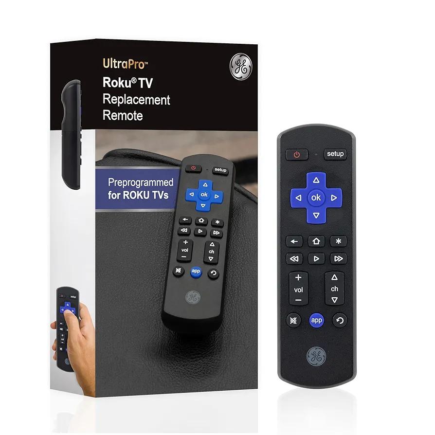 GE Roku TV Remote Replacement Only for ROKU TV and TCL Roku TV Remote/ONN/Hisense/Sharp/Element/Westinghouse/Philips Roku 66814