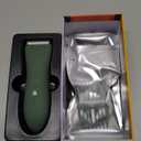 MERIDIAN - The Starter Package - Original Electric Body & Pubic Hair Trimmer Set, 1 Replacement Blade - Cordless, Waterproof, Rechargeable - for Men and Women - Easy & Pain-Free Grooming Kit - Sage