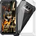 [4-Piece] for Oukitel WP9 (5.86") Screen Protector,HHUAN 9H Hardness Anti-Scratch Tempered Glass Screen Protector,No Bubbles Tempered Glass Protective Film for Oukitel WP9