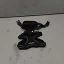 rabbitgoo Dog Harness No Pull with 2 Leash Clips, Adjustable Soft Padded, Reflective Oxford No Choke Pet Vest with Easy Control Handle for Small Dogs, Black, S