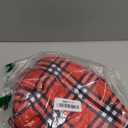 CuteBone Winter Dog Coat - Waterproof Windproof Reversible Vest, Thick Adjustable Cold Weather Jacket for Small Medium Large Dogs, Soft with Leash Hole (1-Red Plaid)