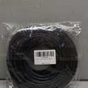 Tintvent Rubber Edge Trim 26Feet, EPDM U Channel Edge Seal Strip, Fits Edge up to 1/16 inch (1.6mm), Black