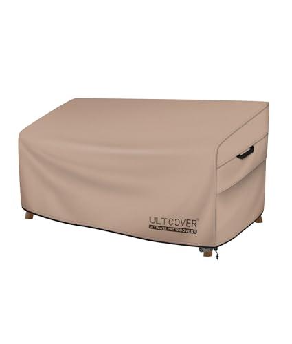 ULTCOVER Patio Furniture Sofa Cover 74W x 35D x 35H inch Waterproof Outdoor 3-Seater Couch Cover