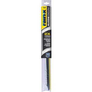 Rain-X 830114 Silicone Endura Wiper Blades, 14 Inch Windshield Wipers (Pack of 1), Automotive Replacement Windshield Wiper Blades With Two Times Longer-Lasting Resilient Silicone Rubber Squeegee